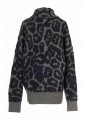LEOPARD JACQUARD JUMPER