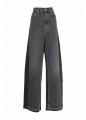 DOUBLE BLACK DENIM JEANS