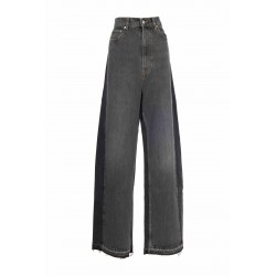 DOUBLE BLACK DENIM JEANS