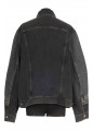 DOUBLE BLACK DENIM JACKET