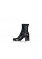 REEDITION VINYL ANKLE BOOTS