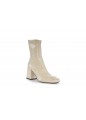 REEDITION VINYL ANKLE BOOTS