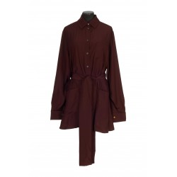BELTED BLOUSE