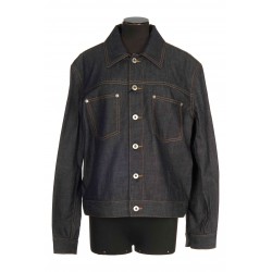 JACKET RINSED WASH LW INDIGO DENIM