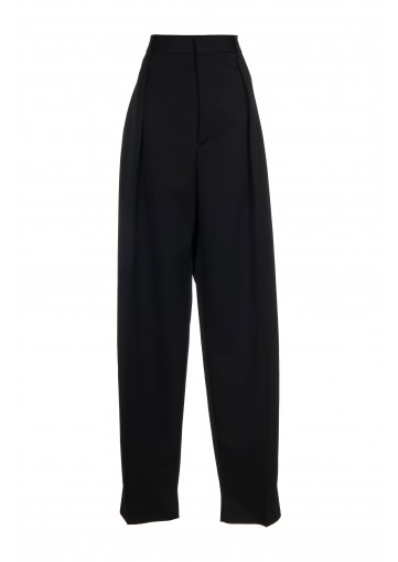 TROUSERS COMPACT GRAIN DE POUDRE