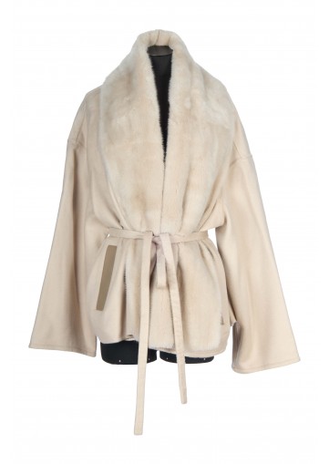 KIMONO 63CM CACHEMIRE MELANGE