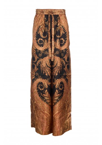 HYPNOTIC TRACK PANT 100% SILK