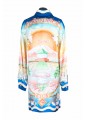 SHIRT DRESS  VISCOSE SATIN