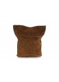NIKI SUPPLE BUCKET BAG SUEDE SATIN MATELASSE