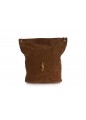NIKI SUPPLE BUCKET BAG SUEDE SATIN MATELASSE