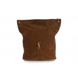 NIKI SUPPLE BUCKET BAG SUEDE SATIN MATELASSE
