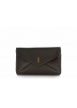ENVELOPE POUCH ON CHAIN AGNEAU GRAINE