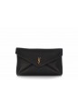 ENVELOPE POUCH ON CHAIN AGNEAU GRAINE