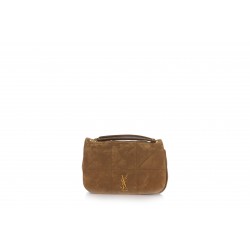 MINI JAMIE 4.3 CHAIN BAG, SUEDE SATIN MATELASSE