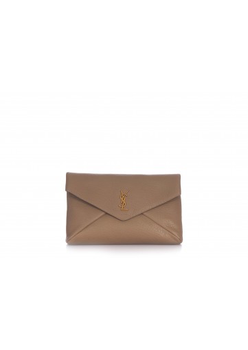 LARGE ENVELOPE POUCH AGNEAU GRAINE SOUPLE