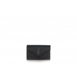 ENVELOPE CHAIN WALLET GRAIN DE POUDRE
