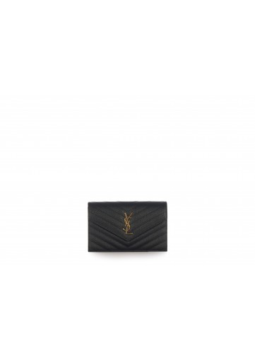 ENVELOPE CHAIN WALLET GRAIN DE POUDRE