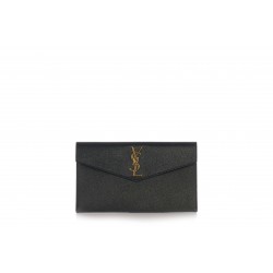 POUCH, CUIR IMPRESSION GRAIN DE POUDRE