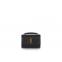 TOP HANDLE SUNSET CHAIN WALLET CUIR LISSE ASPEN