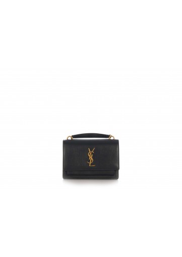 TOP HANDLE SUNSET CHAIN WALLET CUIR LISSE ASPEN