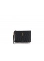 POUCH, CUIR SOUPLE SAINT LAURENT MATELASSE