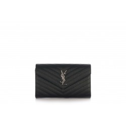 CLASSIC CHAIN WALLET GRAIN DE POUDRE