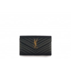 CLASSIC CHAIN WALLET GRAIN DE POUDRE