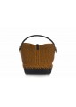 LE 37 BUCKET CORDE + CUIR VEGETAL