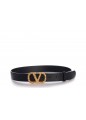 BELT H. 30 VLOGO SIGNATURE BOX CALF S VINTAGE BRASS