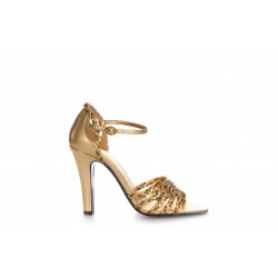 SANDAL VALENTINO GARAVANI HI DOLLY T105 NAPPA LAMINATA