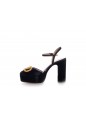 ANKLE STRAP VLOGO SIGNATURE T. 35/115 VELLUTO