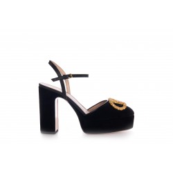 ANKLE STRAP VLOGO SIGNATURE T. 35/115 VELLUTO