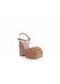 ANKLE STRAP VLOGO SIGNATURE T. 35/115 VITELLO/VIN