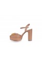 ANKLE STRAP VLOGO SIGNATURE T. 35/115 VITELLO/VIN