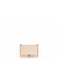 MINI BAG ROCKSTUD VITELLO STAMPA ALCE PLATINUM STUDS