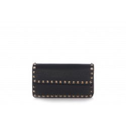 WALLET W/STRAP ROCKSTUD VITELLO STAMPA ALCE