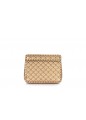 MEDIUM SHOULDER BAG ROCKSTUD SPIKE NAPPA LAMINATA