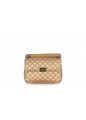 MEDIUM SHOULDER BAG ROCKSTUD SPIKE NAPPA LAMINATA