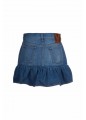 GONNA IN DENIM SOLID DENIM LAV. BLU MEDIO
