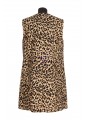 GILET PATTERN COUTURE FAUVE ECLAT