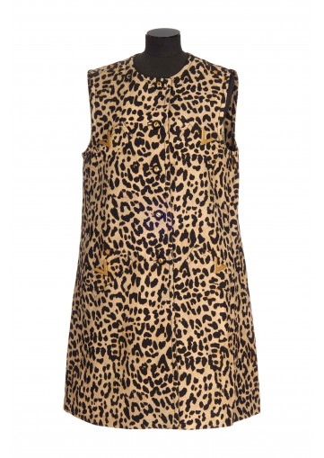 GILET PATTERN COUTURE FAUVE ECLAT