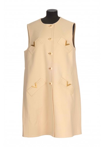 GILET SOLID COMPACT DRAP
