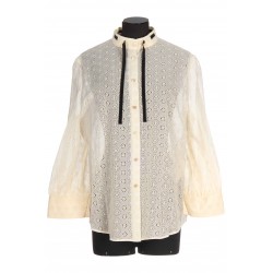 SHIRT MOSSI POIS DAISY SANGALLO