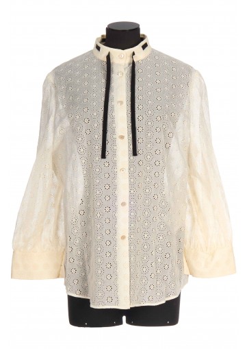 SHIRT MOSSI POIS DAISY SANGALLO