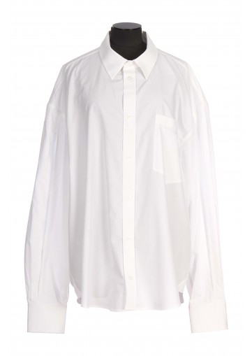 SHIRT W/ SLASHED SLEEVE