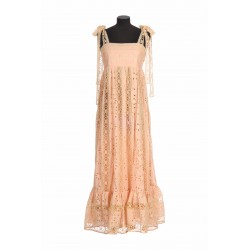 AWAKEN TEXTURED STRIPE MAXI