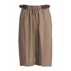 BELTED SHORTS