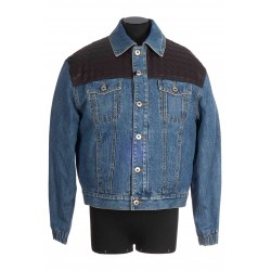 VINTAGE INDIGO DENIM PUFFER