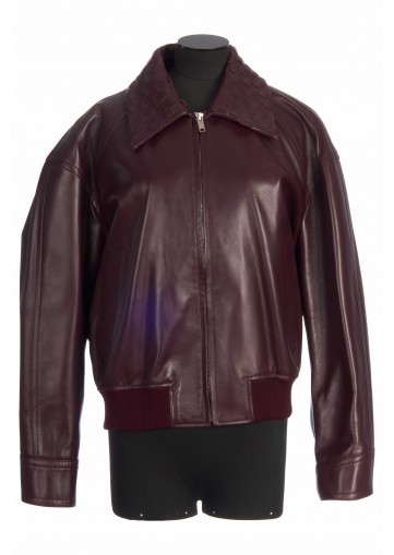 MW SOFT NAPPA BLOUSON INTRECCIATO