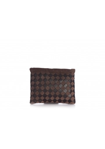 SMALL DUSTBAG SUEDE CHECK